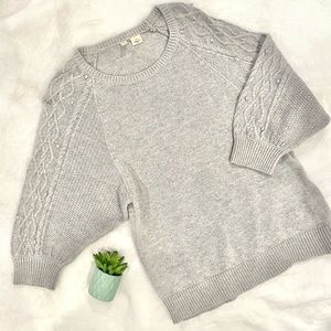 Anthropologie Moth Bat Sleeve Sweater